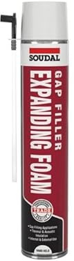 Soudal B3 Gap Filler Hand Held Expanding Foam Champagne 500ml