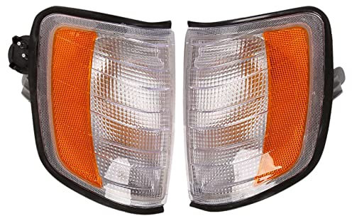 PURPLLE Eck Leuchte Front Blinker Kontroll Leuchte für E Class W124-1996 1248261243 1248261143