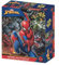 Grandi Giochi PUA07000 Spiderman vs nemici Marvel Feinde horizontales Linsenpuzzle, mit 500 Teilen und 3D-Effekt Verpackung-PUA07000