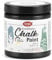 Viva Decor Chalk-Paint - Carbon Black - Schwarz 250ml - Kreidefarbe für Möbel, Wand und Deko, Mattes Finish, Hochpigmentiert, Ideal für Shabby Chic & Vintage Look für Holz/andere Oberflächen