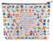 WZMPA Fish Nemo Kosmetiktasche Bruce & Marlin & Crush & Dorie & Fans Geschenk You Are Braver Stronger Beautiful Than You Know Nemo Makeup Zipper Pouch Bag Fish Dory Merch, Always Fish Nemo,
