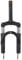 Front Fork Hydraulic Shock Absorber, Aluminium Alloy Suspension Forks for Electric Scooter Motorcycle Electric Fits for 14 Inch Wheels, Long Lasting Performance