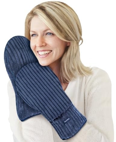 SuzziPad Heated Gloves for Discomfortable Hands, Warmers Glove to Soothing Fatigue, Hand Warmer for Men & Women, Microwave Moist Heating Pad, Heat Mittens Microwavable