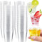 Tyafzzn 100 Stück Plastik Schnapsgläser, 3cl/30ml Shotgläser Plastik, Plastikbecher, Schnapsgläser aus Kunststoff, Wiederverwendbarer Trinkbecher für Partys, Weihnachten