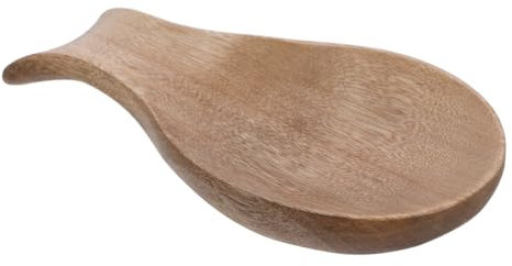 PRETYZOOM Repose-cuillère Porte-louches à Soupe Bol à Tremper Dîner Scoop Reste Porte-cuillère De Comptoir Porte-cuillère à Pot Cuillère De Cuisine Repose Porte-fourchette En Bois
