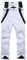Wasserdichte Skihose für Damen – Damen-Ski-Lätzchen und -hose, winddicht, warm, atmungsaktiv, winddicht, Snowboard-Wanderhose, wasserdicht, winddicht, Ski-Latzhose, Skihose für Damen, weiß, 46