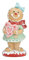 Generisch Figur Lebkuchen Mädchen Lebkuchenmännchen 23 cm hoch Deko Figuren Weihnachtsdeko Weihnachten Dekoration