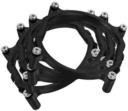 OSALADI Radiator Mount Back Plate Cpu Fan Bracket Cooler Heatsink Accessories Cpu Cooler Bracket Desktop Computer Black