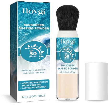 Ninnyi SPF 50 Mineral Sunscreen, Mineral Magic Powder for Sun Protection & Oil Controlling