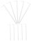 YARNOW 10st Teile Für Windmühlen Windgenerator Garten Windmühlen Windräder Masse Windmühlenbaustab Windspinner Windradteile Kleine Windmühlen Austausch Der Windmühlenstangen PVC Weiß