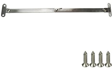 Door Hinges Folding Hinge Cabinet Door, 1 Pair Rotating Folding Lid Support Furniture Front Desk Blanket Chest Wooden Box