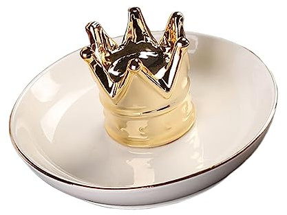 Ipetboom Plateau à Organisateur Élégant Céramique Pour Colliers Boucles Oreilles Et Anneaux Décoration Et Chic Intérieur