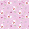 Doppelmoppel Lizenzstoff Bio Baumwollstoff Webware Peppa Wutz Herzen | 11,90 EUR/m