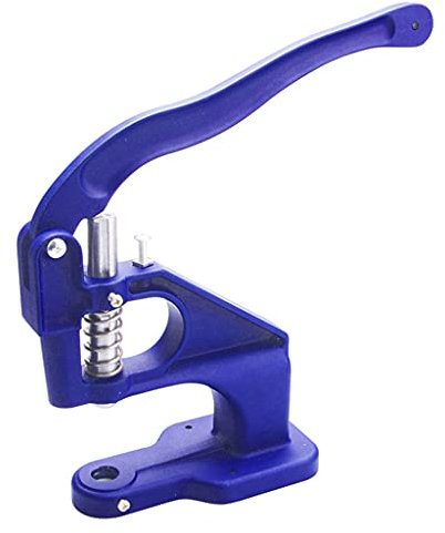 Máquina manual de prensado manual con ojales, remaches, máquina de prensado de tela, botón de tela, herramientas de reparación de costura