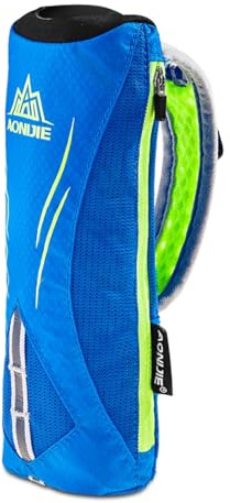 TRIWONDER Handheld Running Water Bottle with Hand Strap Collapsible Soft Flask for Runners Leakproof Hydration Pack Carrier for Jogging Hiking