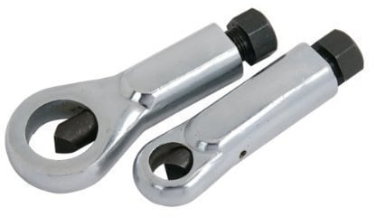 Neilsen CT0868 2pc Nut Splitter Set 1/2–5/8in and 5/8–7/8in Use with 21mm Socket or Spanner for Removal of Corroded or Damaged Nuts