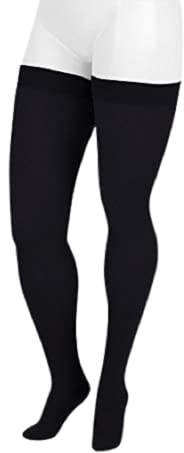 Juzo 3511 dynamisch (varin) weiche geschlossene Zehe Strümpfe mit sili Punkt-Ton 20-30 mm Hg für Herren II schwarz