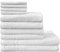 Dyckhoff Handtuch-Set, Baumwolle, weiß, 26 x 36 cm