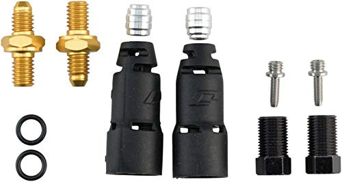 Jagwire - Pro Quick-Fit Adaptors for Hydraulic Disc Brakes | Fits Avid DB5, Elixir,Trail | SRAM DB, Guide, and Level TL