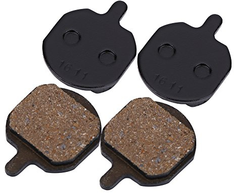 Dilwe Fahrradbremsbelag, 4 Paar, metallische Fahrradscheibenbremsteile, für Hayes Sole MX2/3/4/5 CX5 GX-C GX2