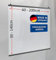 MyMaxxi | Deckenhänger Spuckschutz Folie 80x120cm mit Alu-Klemmschiene | Schutz Wand hängend | Spritzschutz | Abtrennwand | Ladentheke | Spuckschutz Deckenhänger