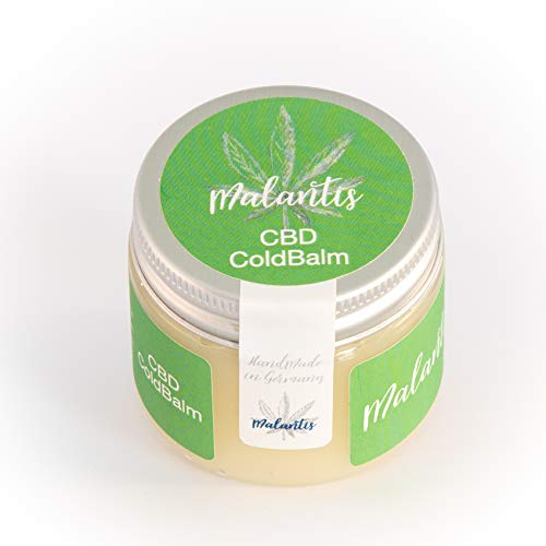 Malantis ColdBalm | 50ml | Kühlendes Gel mit Arnika, Rosmarin & Brennnesselextrakt | Pferdesalbe Muskeln Sportgel Kühlsalbe Pferdebalsam | 100% Naturkosmetik