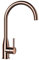 Schock 559000COP Küchenarmatur KAVUS in Copper – beschichtete Hochdruck-Armatur mit Festauslauf, ultraleisem Wasserstrahl und hoher Auslaufposition