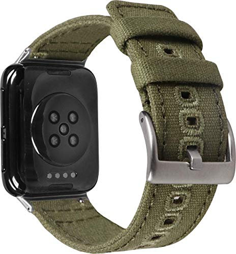 Shieranlee Compatible con Oppo watch 1 46mm Cinturino,Morbido Ricambio Sportivi Nylon Band con Chiusura Regolabile