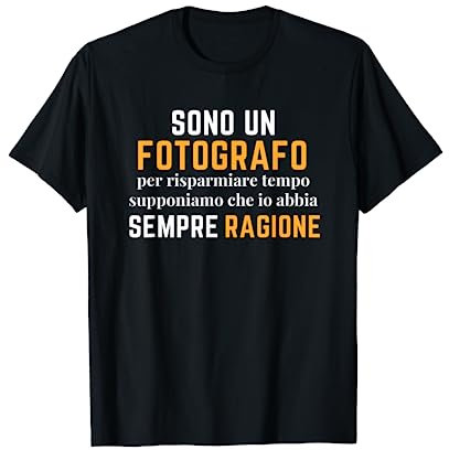 Fotografo Divertente Fotografi Fotografica Regalo Uomo Papà Maglietta