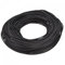 sourcing map Striscia di tenuta in PVC con scanalatura per schermo, lunghezza 30 m, 3 mm, colore nero