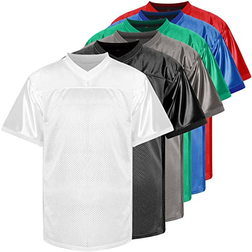 Phoneutrix Blank Fußball Trikot Sport T-Shirt Hip Hop Trikot für Party, Weiss/opulenter Garten, Klein