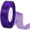 45m Organzaband Lila 25mm Breit Chiffo Geschenkband,Transparentes Organza Bänder Chiffonband Schleifenband Dekoband Geschenkverpackung Deko Band Tüllband für Weihnachten Hochzeit Taufe Geburtstag
