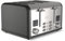 LAICA ISEO digital toasters (Black, 4 Slice)