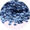 Whakano 5 Pack Pailletten zum basteln,Pailletten 6mm,Lose Pailletten,Handwerk Pailletten Spangles,für DIY Herstellung,Kleidung,Basteln Kunsthandwerk,Nähen,Hochzeitsdekor,ca.1000 pro Paket,Navy blau