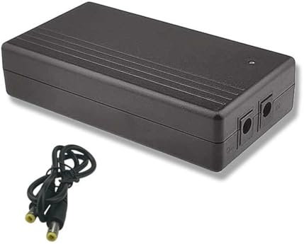 Pcwncvxa 12V 1A 14.8W Multipurpose Mini UPS DC Battery Backup Security Standby Power Power Supply Uninterruptible Power Supply