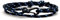 Braccialetto in corda con moschettone, corda da arrampicata in paracord resistente con moschettone, corda Paracord regolabile con chiusura nera, braccialetto di sopravvivenza durevole, bracciale da