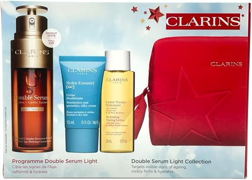 Clarins Double Serum Light Collection, Set mit 4 Teilen