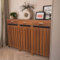 Jack Stonehouse Radiator Cover with Storage Drawer | Traditional Sturdy MDF Wooden Radiator Heater Grill Cabinet Covers For Living Room Bedroom Hallway Furniture (Vertical Slat - Wood, Large)