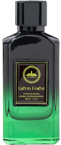 Al Ambra Profumo Green Forest Eau de Parfum 50ml Extrait de Parfum Naturale Vaporizzatore Spray Black Forest Loren Dubai Musk