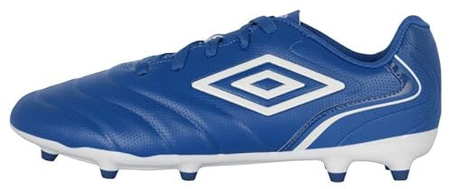 Umbro Tocco 5 League FG, Tacos de fútbol Hombre, Blanco Real, 42 EU