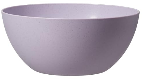 GastroMax Schüssel 3,5 l BIO | Lavendel | Picknicks, Camping, Grillen, Pool, Innen- und Außenbereich | hitzebeständig | lebensmittelecht und BPA-frei | spülmaschinen- und mikrowellengeeignet | 25 x 25
