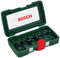 Bosch Set Frese Hm, Codolo 1/4, 6 Pezzi, 45 X 40 X 25