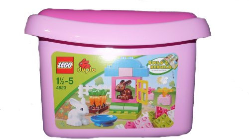 LEGO DUPLO Briques - 4623 - Jouet d'Eveil - Boîte de Briques - Fille