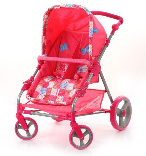 lief! lifestyle D87383 - LIF PU-Zwillingsbuggy, 66 cm