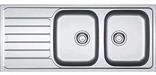 Franke SKX 621 Lavabo sobre-encimera Rectangular Acero inoxidable - Fregadero (Lavabo sobre-encimera, Rectangular, Acero inoxidable, Acero inoxidable, 2 senos, Rectangular)