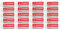 STABILO - Radierer - legacy - 20er Pack - weiß