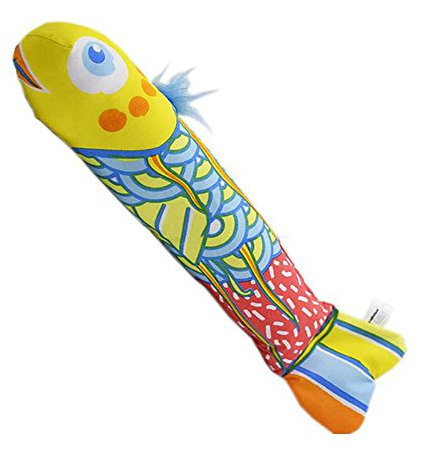 ThxMadam Erba gatta Giocattoli del Gatto, Giochi per Gatti Pesce Graffi Gatto con Catnip