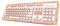 Azio Retro Classic Bluetooth (Posh) - Wireless/USB Wired Leather Vintage Backlit Mechanical Keyboard for PC/Mac (MK-RETRO-L-02B-US)