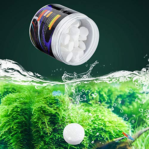 Compras Locas Difusor de dióxido de Carbono, pecera, Acuario Co2 Tableta Co2 Acuario Co2 difusor pecera Acuario para Planta de Agua Hierba para pecera pecera Acuario