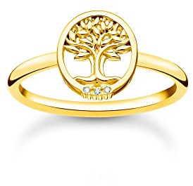 THOMAS SABO Ring Tree of Love mit Steinen 925 Sterling Silber TR2375